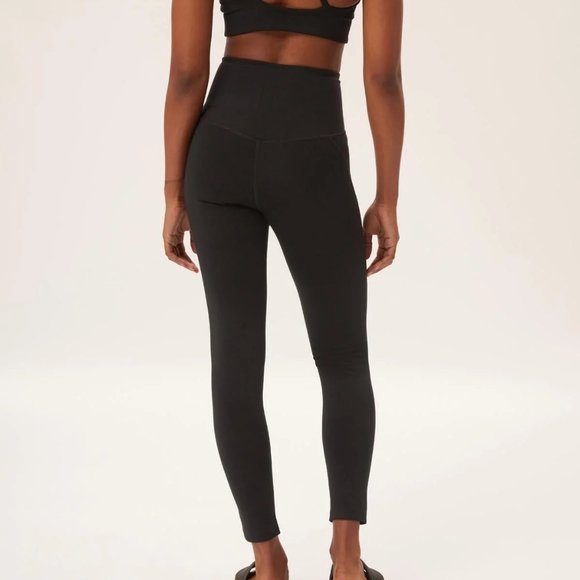 Girlfriend Collective Black Compressive High-Rise Legging Sz S - Picture 2 of 3